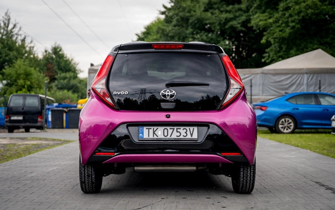 Toyota Aygo cena 47000 przebieg: 17619, rok produkcji 2018 z Kielce małe 497